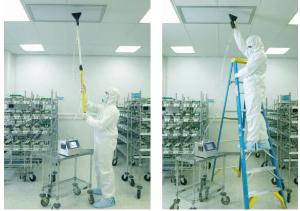 塵埃粒子粒子計數器檢測高效過濾器泄露現場圖.jpg 塵埃粒子粒子計數器檢測高效過濾器泄露現場圖.jpg